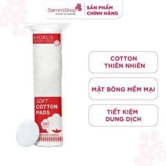 FLASH SALE APP-WEB 01.07 - 31.07 Horus Bông tẩy trang Soft Cotton Pads 120 pads