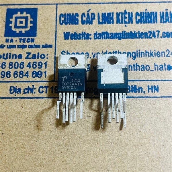 Túi 02 chiếc TOP244YN TOP244Y TOP244 TO-220-7 Mới Chính Hãng Nhập Khẩu