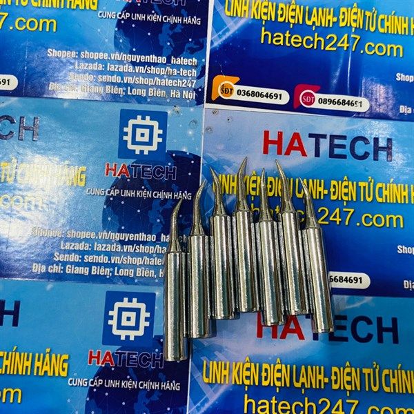 Mũi hàn cong mũi hàn nhọn 936 900M hàng loại dày