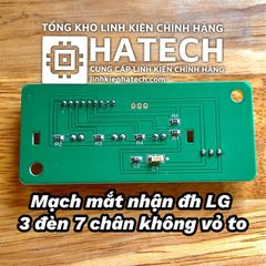 Mạch mắt nhận điều hòa LG 3 đèn 7 chân không vỏ to hàng chuẩn