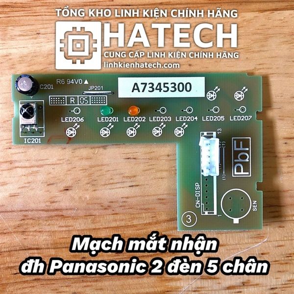 Mạch mắt nhận điều hòa Panasonic 2 đèn 5 chân hàng chuẩn