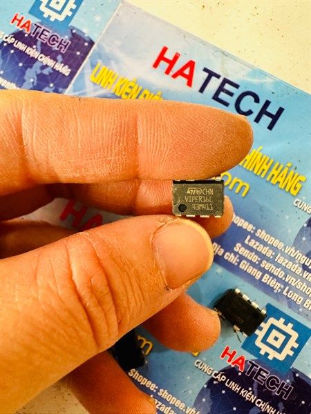 Linh kiện IC Nguồn chính hãng VIPER16L CHÂN CẮM DIP7