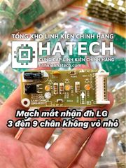Mạch mắt nhận điều hòa LG 3 đèn 9 chân không vỏ nhỏ chuẩn hãng