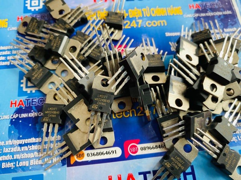Linh kiện IC Nguồn chính hãng IC ỔN ÁP CHÂN CẮM LM317T