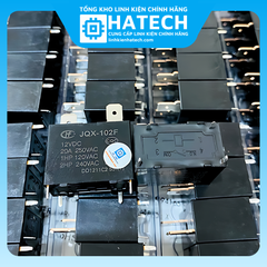 Linh Kiện Chuyên Dụng Relay JQX-102F 12VDC 20A 250VAC thay thế G4A-1A-E block điều hoà mới chính hãng