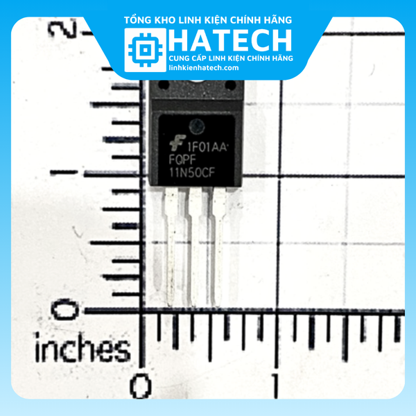Linh Kiện Chuyên Dụng Mosfet 11N50 Kênh N TO-220 11A 500V mới chính hãng 100%