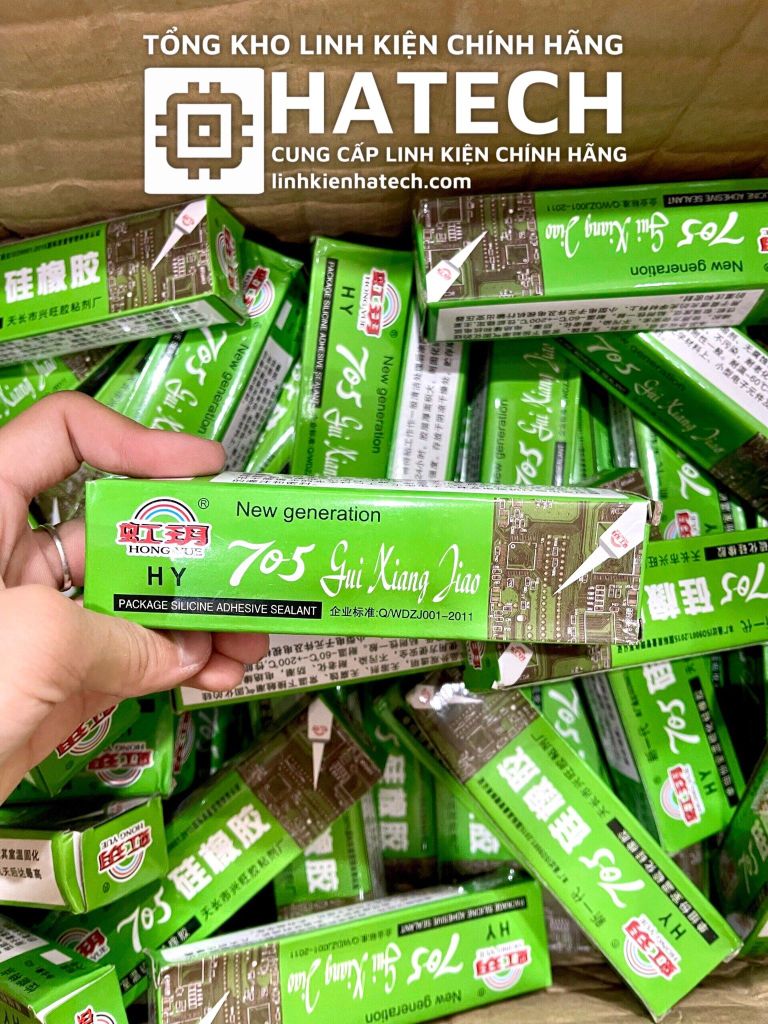 COMBO 5 TUÝP Keo đổ mạch chống ẩm bảo vệ mạch TC-705, keo 705 keo chống ẩm keo điện lạnh nhanh khô trong suốt