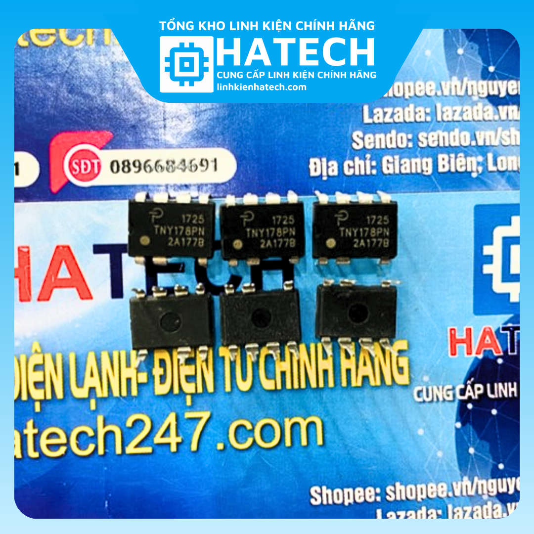 10 Pezzi TNY178PN – Controller Alimentazione PWM DIP-7 – Nuovi, Lotto