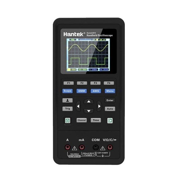 Máy Hiện Sóng Kỹ Thuật Số 2 trong 1 Cầm Tay Hantek 2D42 40MHz mới chính hãng bảo hành 12 tháng.