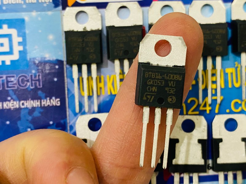 Como Probar El Transistor Triac BTB16-600BW Controlador De, 43% OFF