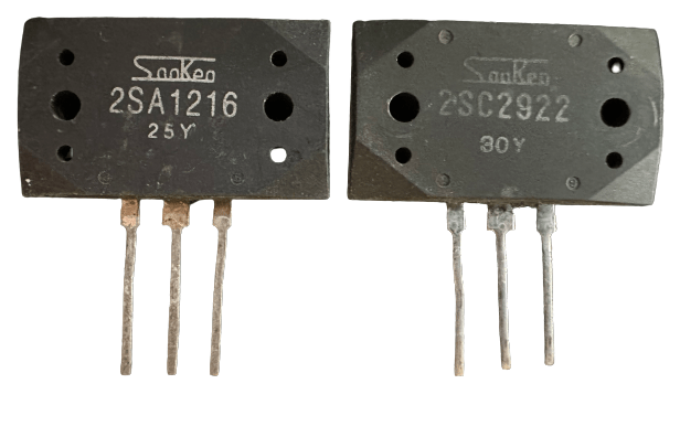 Cặp sò Transistor Sanken 2SA1216 2SC2922 SA1216 SC2922 tháo máy