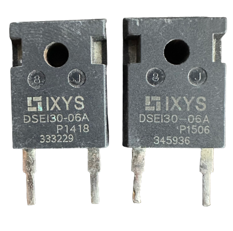 Diode IXYS DSEI30-06A Neuve – Récupération Rapide 37A 600V, épitaxiale, Pour Alimentations, Onduleurs