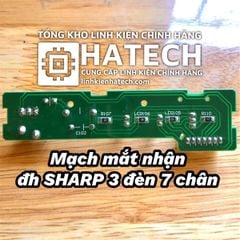 Mạch mắt nhận điều hòa Sharp 3 đèn 7 chân hàng chuẩn
