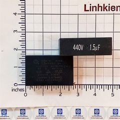 Linh Kiện Chuyên Dụng Tụ chân cắm chân kim 1.5uf 440VAC CBB61 hàng chính hãng mới dùng trong các bo điều hoà tủ lạnh dàn lạnh