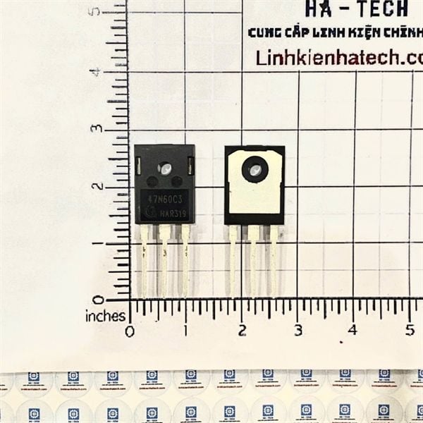 Linh kiện 47N60C3 mosfet 47A 650V hàng mới chính hãng