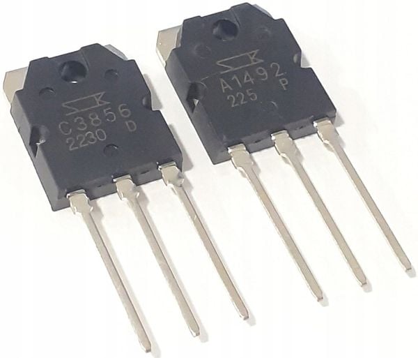 Cặp sò 2SA1492 2SC3856 A1492 C3856 hàng tháo máy