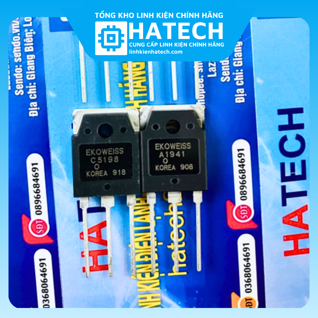 Cặp Sò Âm Ly 2SC5198 2SA1941 C5198 A1941 TO-3P Mới Chính Hãng