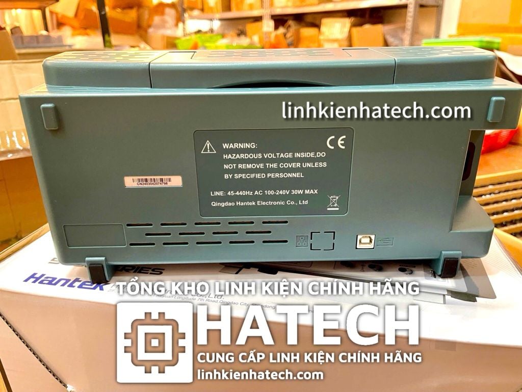 Máy hiện sóng Hantek DSO5102P 2 kênh dải đo 100Mhz - Digital Oscilloscope DSO5102P