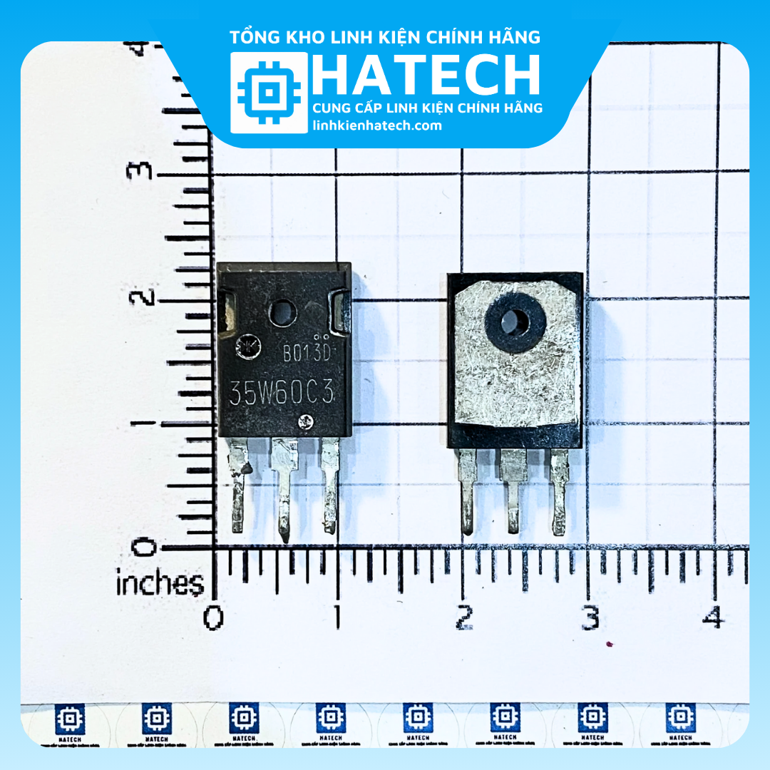 Linh kiện Mosfet 35W60C3 - dùng trong mạch công suất bếp từ NATIONAL
