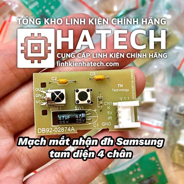 Mạch mắt nhận điều hòa samsung tam diện 4 chân hàng chuẩn