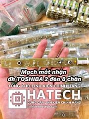Mạch mắt nhận điều hoà TOSHIBA 2 đèn 8 chân hàng chuẩn