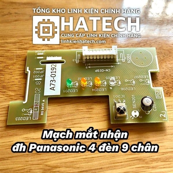 Mạch mắt nhận điều hòa panasonic 4 đèn 9 chân hàng chuẩn
