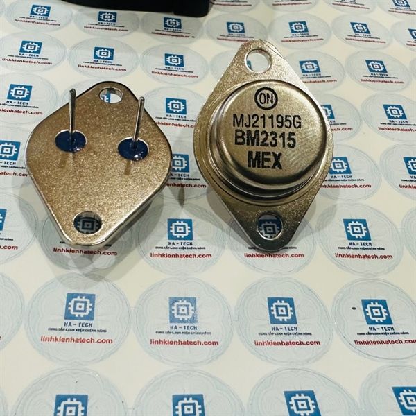 Linh kiện MJ21195G TRANS PNP 250V 16A TO-204 (TO-3) mới chính hãng