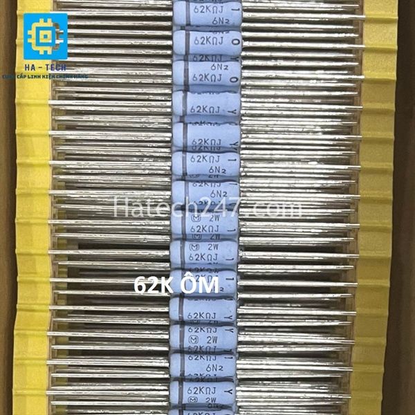 Điện trở cắm 2W 62K mới chính hãng Panasonic