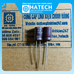 Linh kiện Chuyên Dụng Tụ hoá 50V 100uF 8x12 nichicon/nippon mới chính hãng