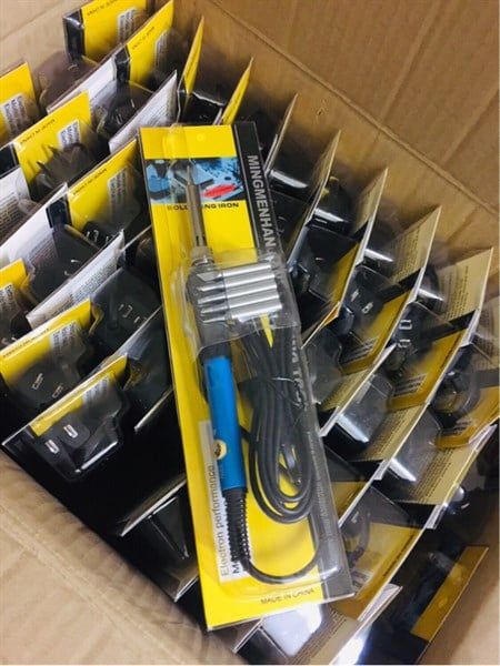 Mỏ hàn cầm tay cắm điện trực tiếp 60W tay hàn tặng kèm bộ 5 mũi hàn 936