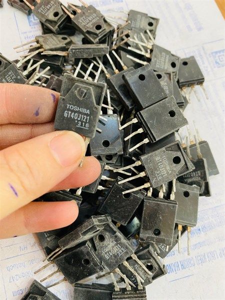 Túi 02 chiếc IGBT N-CHANNEL GT40J121 40J121 TO-3P 40A 600V Tháo Máy