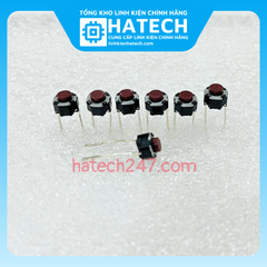 Linh Kiện Chuyên Dụng Túi 10 phím bấm nút nhấn 2 Chân 6*6*5 mm PANASONIC (Phù Hợp Phím Máy Giặt)