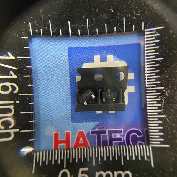 Transistor dán NPN J6 S9014 9014 0.1A 45V SOT23 túi 50 chiếc