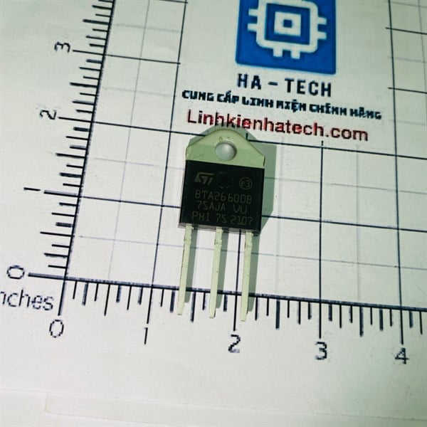 Triac BTA26-600B, 600 V, 25 A, TOP-3, 50 mA