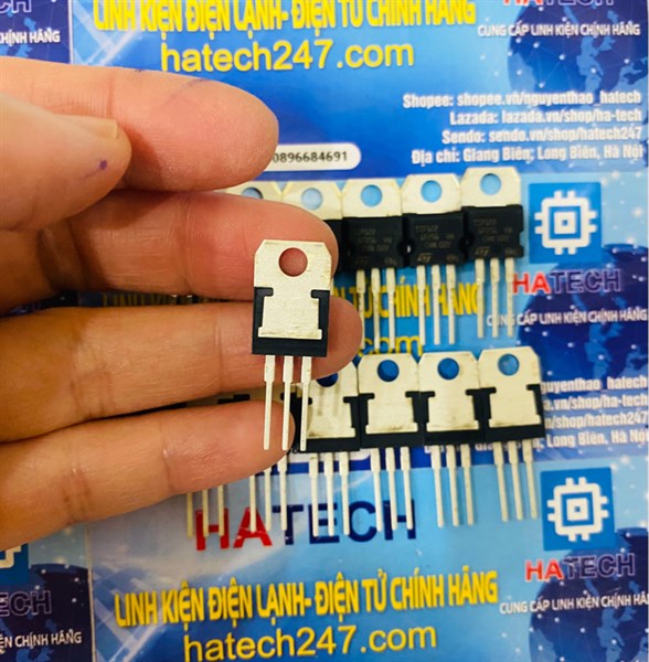 10 Transistor TIP122 TO-220 NPN 100V 5A GCSUPERMARKET