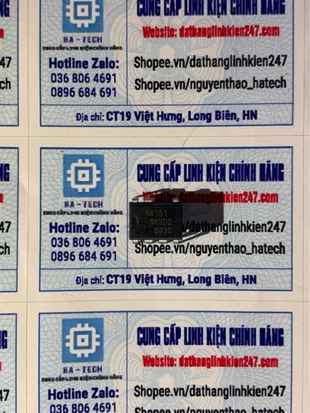 Linh Kiện IC Nguồn chính hãng STR-A6151 A6151 6151 DIP-7 Mới Chính Hãng 100%