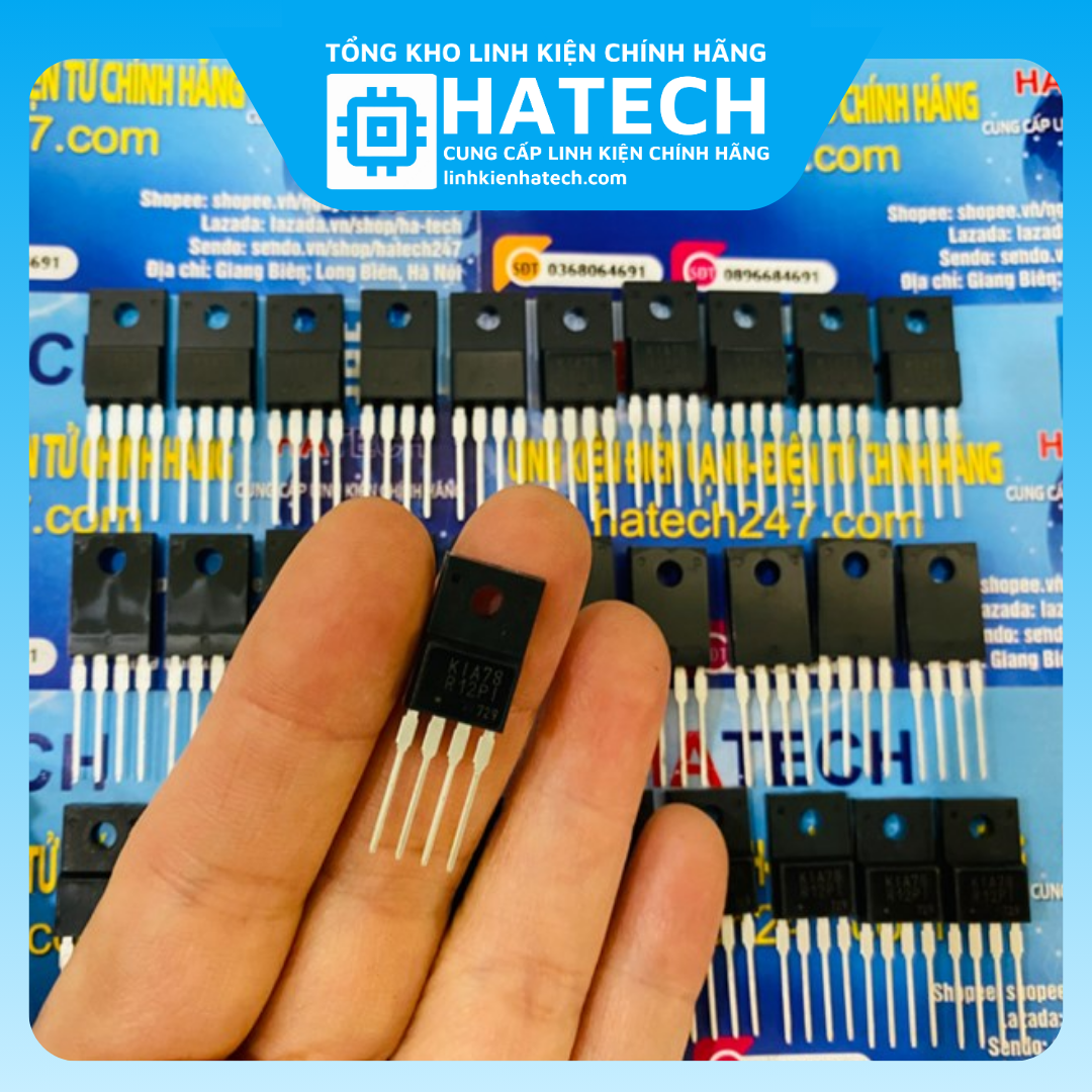 IC nguồn KIA78R12 KIA78R12PI 78R12 TO-220-4 mới chính hãng 100% KEC