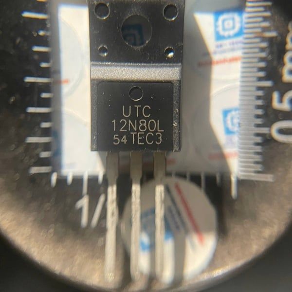 Linh kiện UTC12N80L 12N80L TO220F N Mosfet 12A 800V mới chính hãng