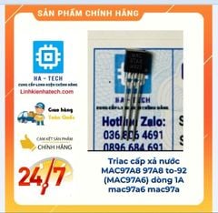 Linh Kiện Chuyên Dụng Triac cấp nước xả MAC97A8 97A8 (MAC97A6) dòng 1A