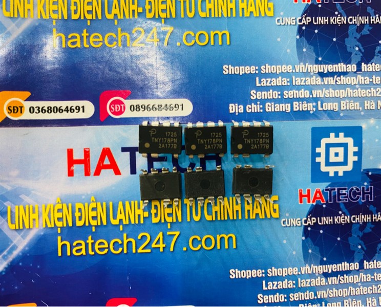 5 Unids/lote TNY287PG DIP 7 TNY287 DIP TNY287PN DIP7 IC En Stock|Relés