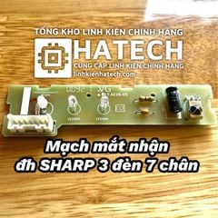 Mạch mắt nhận điều hòa Sharp 3 đèn 7 chân hàng chuẩn