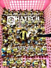 Linh Kiện Chuyên Dụng Bo nguồn không vỏ 12V 1A KT 3.4 x 5.3cm