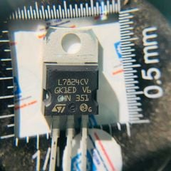 Linh Kiện IC Nguồn Chính Hãng L7824CV L7824 7824 1.5V 24V TO-220 mới chính hãng
