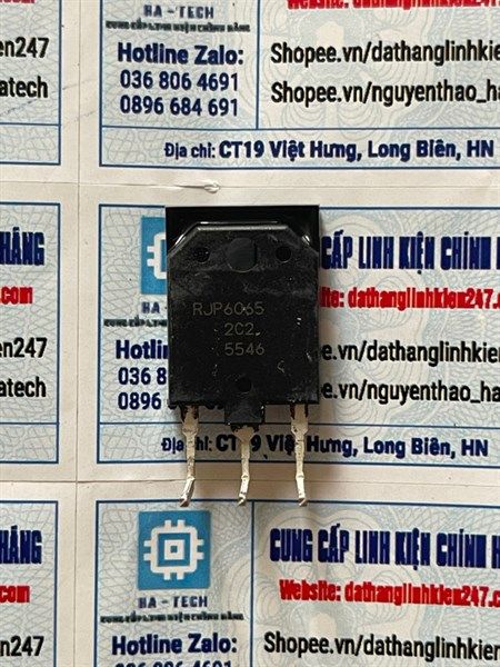 Linh kiện IGBT N-CHANNEL RJP6065 6065 TO-247 35A 360V 50W Tháo Máy