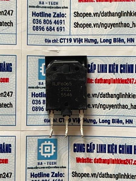 Túi 02 chiếc IGBT N-CHANNEL RJP6065 6065 TO-247 35A 360V 50W Tháo Máy