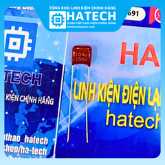 Linh kiện Chuyên Dụng Tụ CBB 100V 104J 100nF 0.1uF 5mm