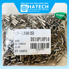 TÚI 10C Linh Kiện Chuyên DụngThạch anh ống hai chân 32.768MHz 32768 32768mhz thạch anh đũa
