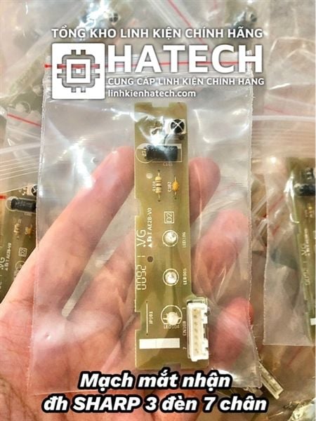 Mạch mắt nhận điều hòa Sharp 3 đèn 7 chân hàng chuẩn