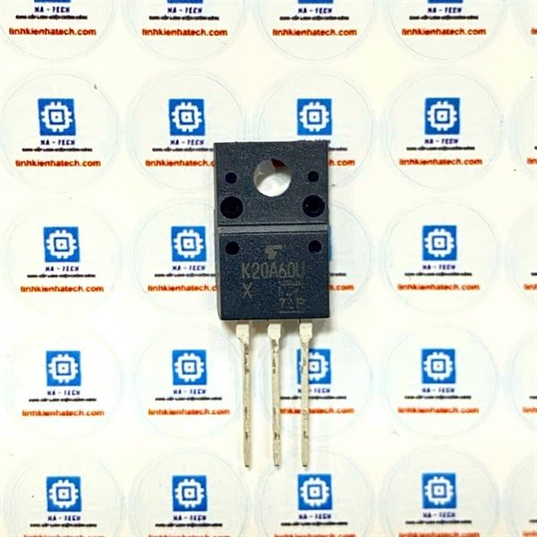 Linh Kiện Chuyên Dụng IC Mosfet kênh N K20A60U TK20A60U TO-220F chính hãng Toshiba