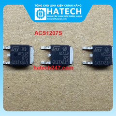 Linh kiện Chuyên Dụng Triac Dán ACS1207 ACS1207S ACS12-07SB ACS120-7SB TO-252 xả nước máy giặt chính hãng